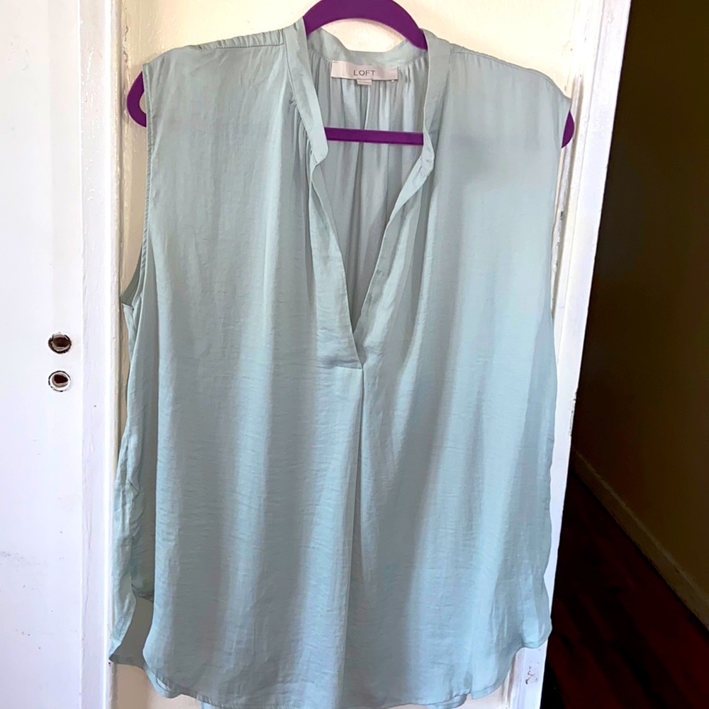 LOFT - Mint Blouse